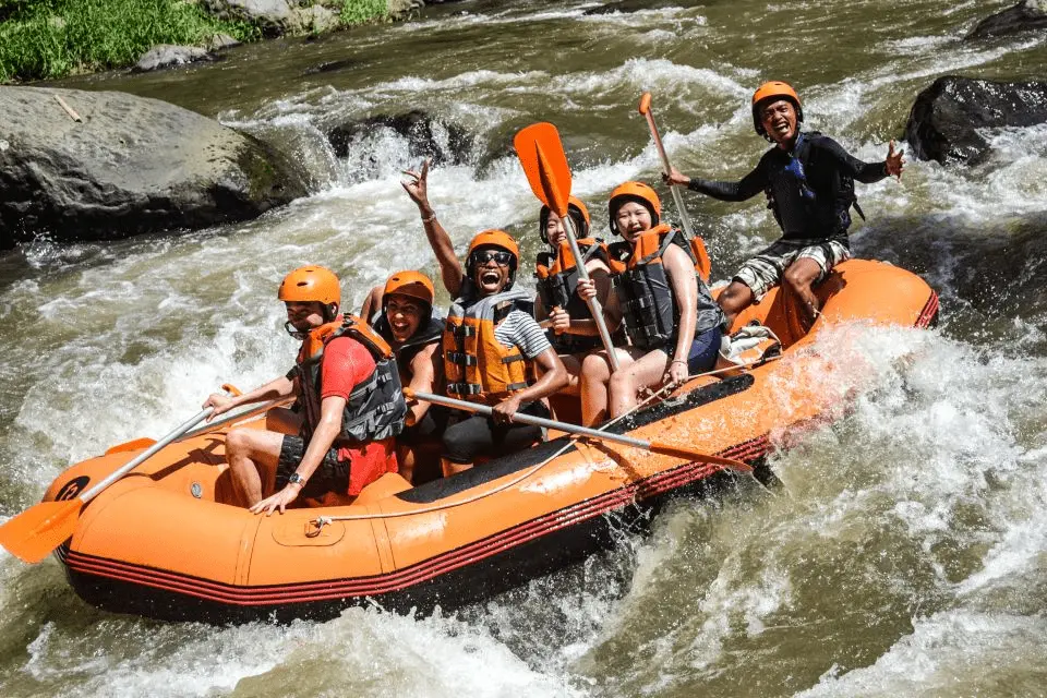 rafting o descenso de ríos