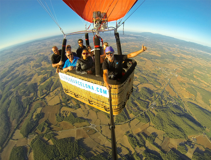 vuelo en globo